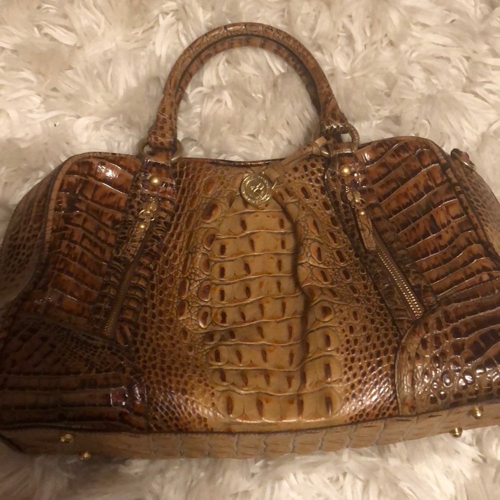 Brahmin brown handbag